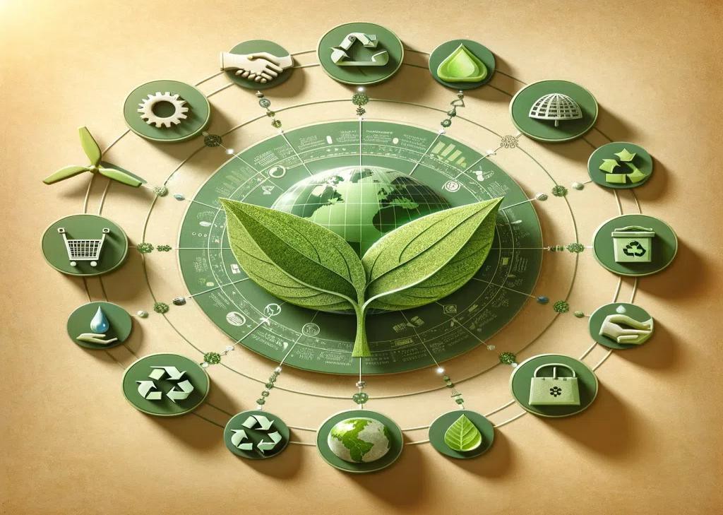 سياسة رقم 14:(سياسة الشراء المستدام وتقليل االنبعاثات في جامعة  الكرخ للعلوم)